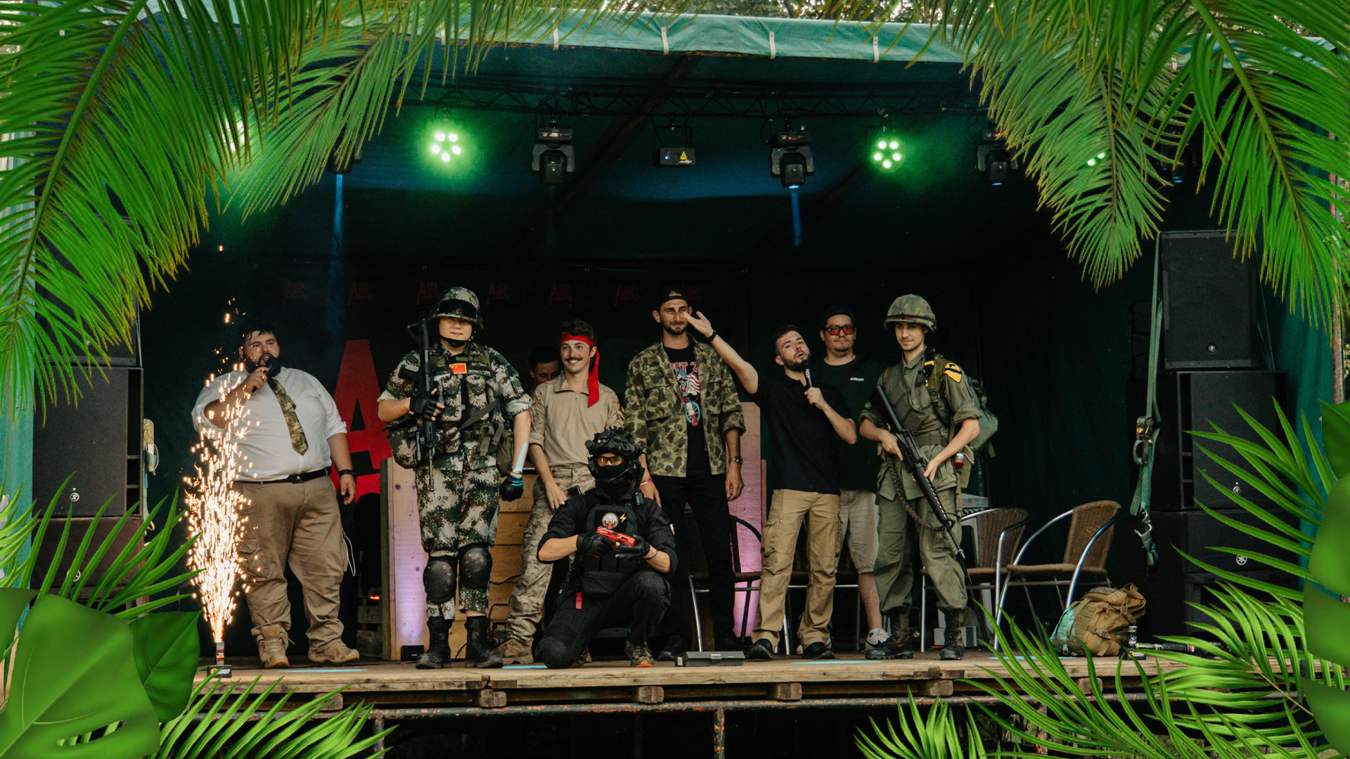 Concours de tenue sur la scène de l'Airfest 2025